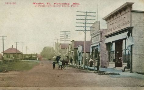 Downtown Pinconning and MC Depot